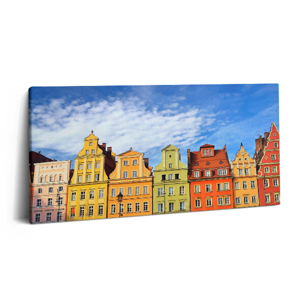 Imprimare tablou canvas 120x60 Wrocław - Orașul Vechi