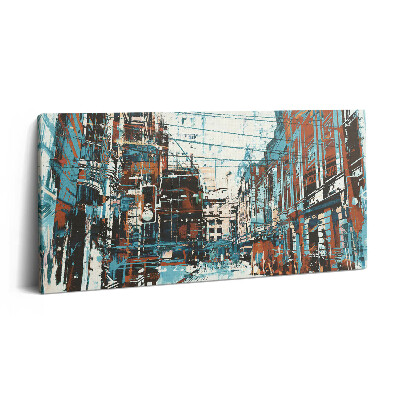 Imprimare tablou canvas 120x60 Artă stradală