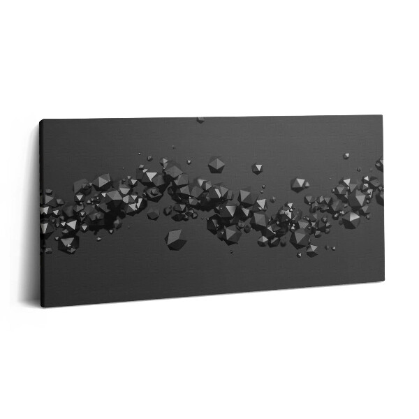 Imprimare tablou canvas 120x60 Abstractizare a formei 3D