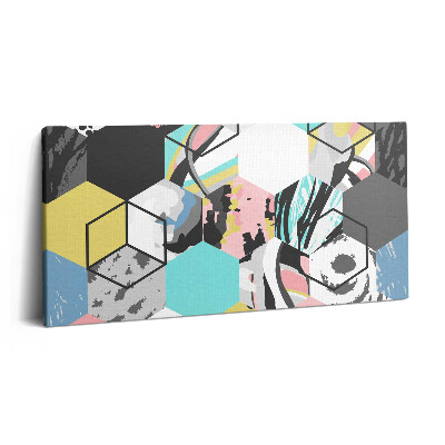 Imprimare tablou canvas 120x60 Abstracție geometrică