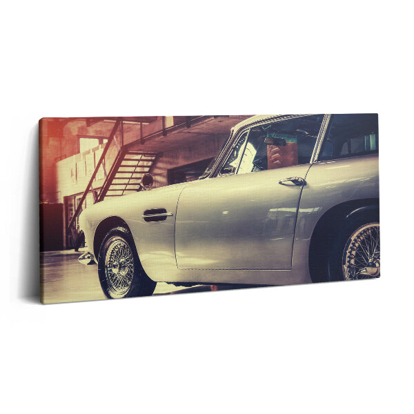 Imprimare tablou canvas 120x60 Aston Martin DB5