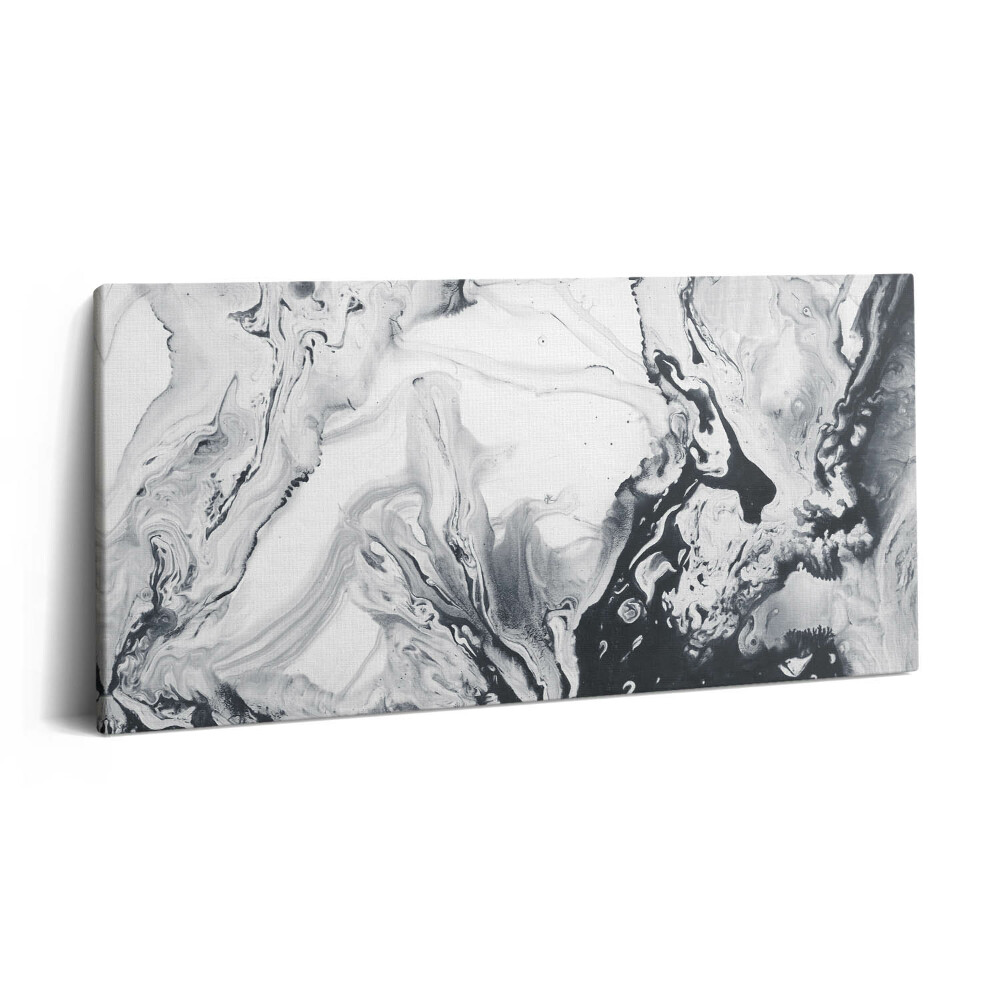 Imprimare tablou canvas 120x60 Abstractizare cu cerneală - Marble Ink