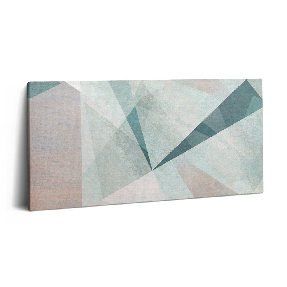 Imprimare tablou canvas 120x60 Textură triunghi abstractă