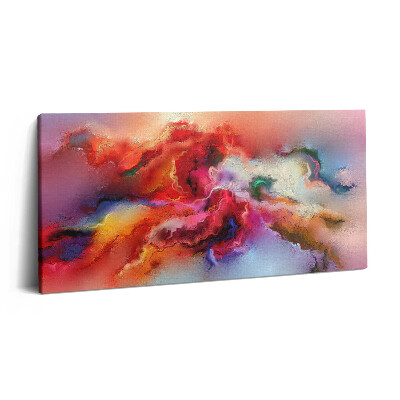 Imprimare tablou canvas 120x60 Vopsea vărsată