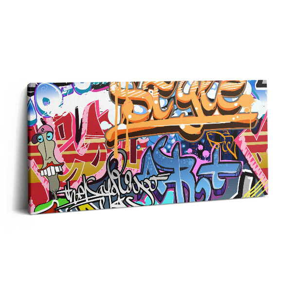 Imprimare tablou canvas 120x60 Artă stradală Graffiti