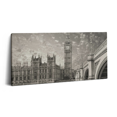 Imprimare tablou canvas 120x60 Londra Anglia Big Ben