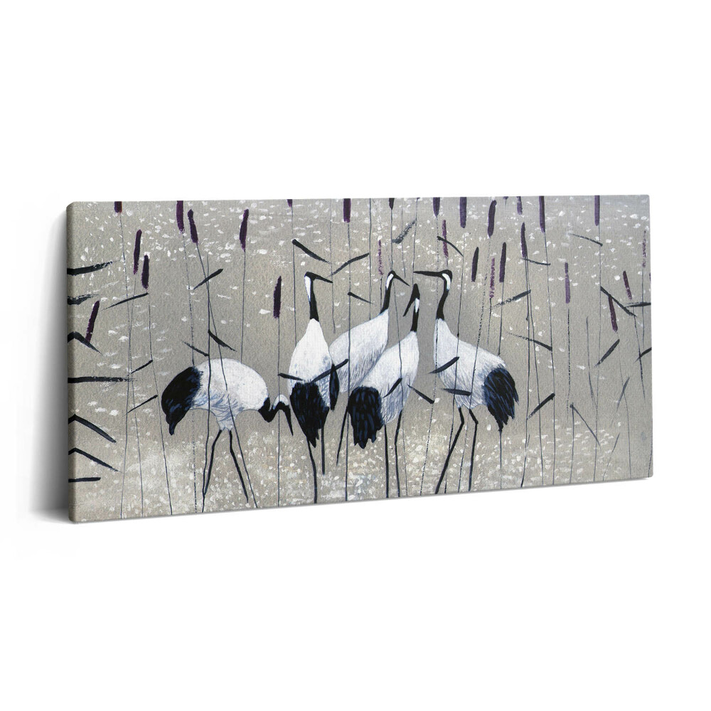 Imprimare tablou canvas 120x60 Macarale cu stuf