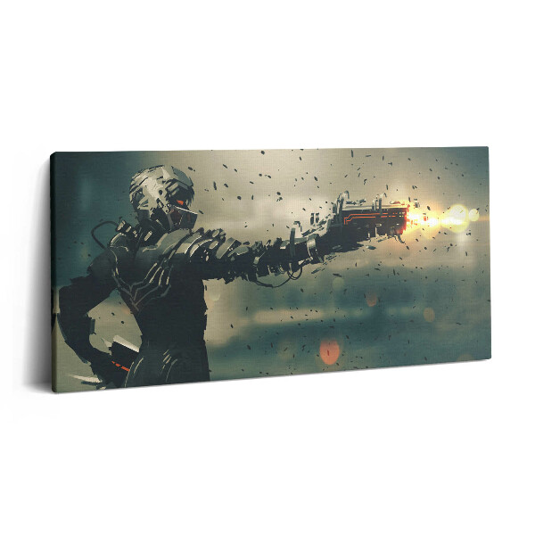 Imprimare tablou canvas 120x60 Ilustrație SF pentru jocuri