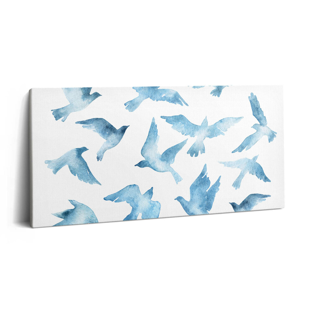 Imprimare tablou canvas 120x60 Păsări care zboară în aer