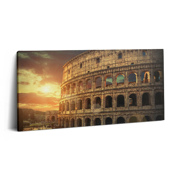Imprimare tablou canvas 120x60 Colosseumul roman