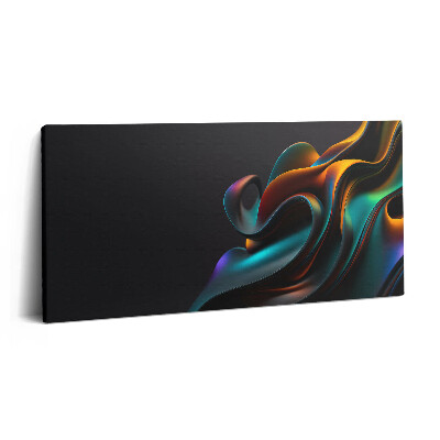 Imprimare tablou canvas 120x60 Val futurist abstract