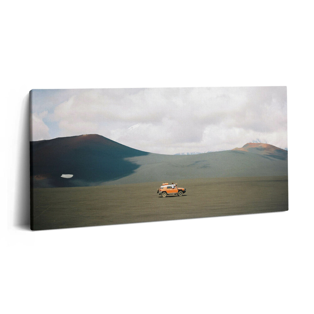 Imprimare tablou canvas 120x60 Vehicul în Kamchatka
