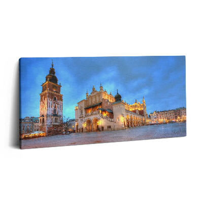 Imprimare tablou canvas 120x60 Piața Principală a Cracoviei