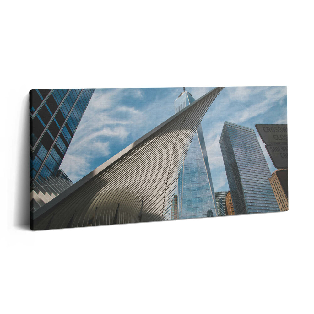 Imprimare tablou canvas 120x60 Zgârie-nori din New York