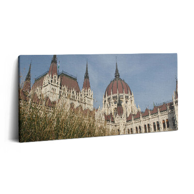 Imprimare tablou canvas 120x60 Parlamentul din Budapesta