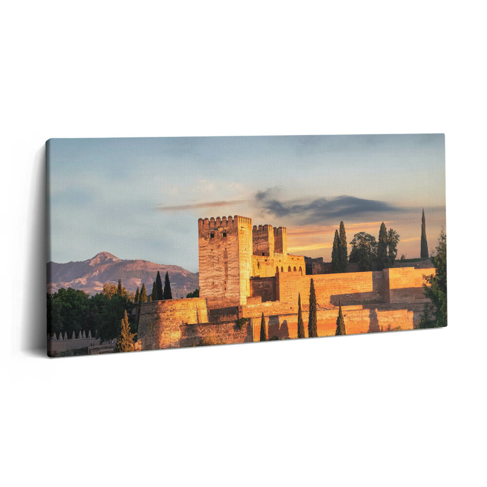 Imprimare tablou canvas 120x60 Cetatea Torre de la Vela