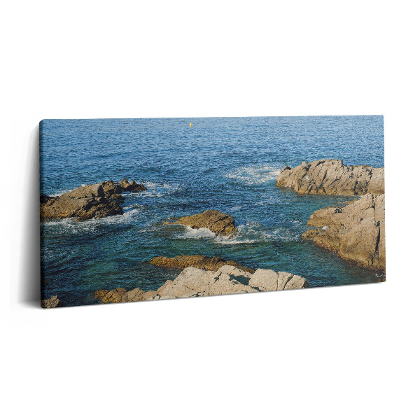 Imprimare tablou canvas 120x60 Costa Brava