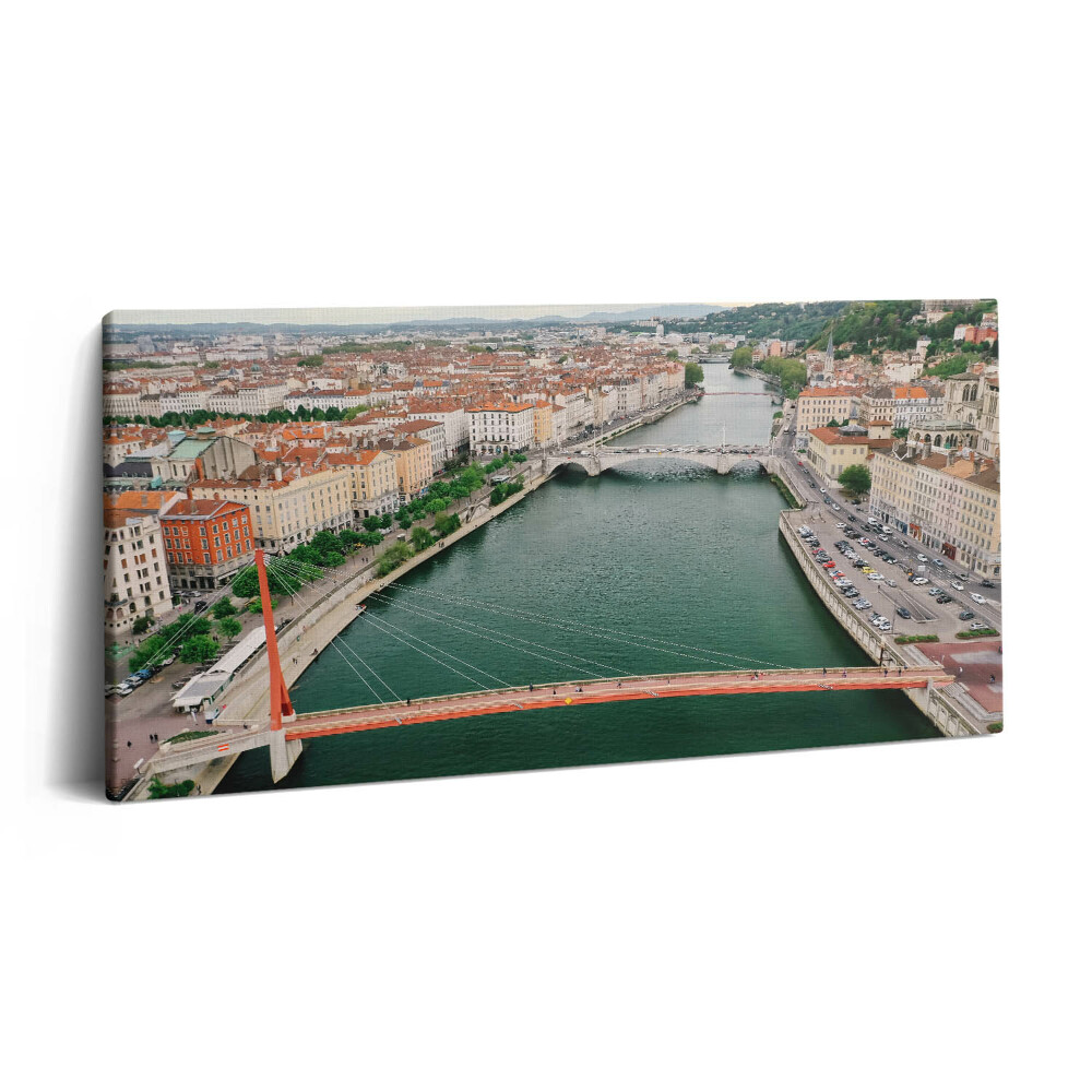 Imprimare tablou canvas 120x60 Podul Bonaparte