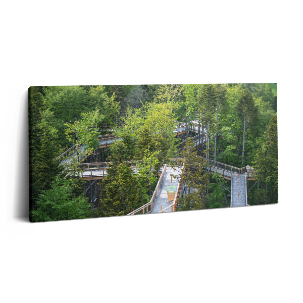 Imprimare tablou canvas 120x60 Calea în Krynica Zdrój