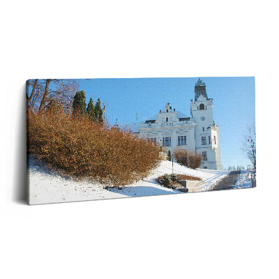 Imprimare tablou canvas 120x60 Orașul Ostrava iarna