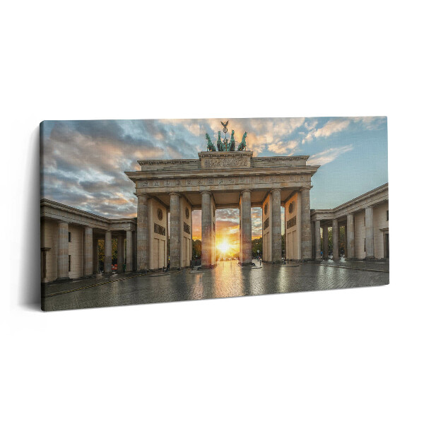 Imprimare tablou canvas 120x60 Poarta Brandenburg din Berlin