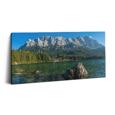Imprimare tablou canvas 120x60 Vârful Zugspitze din Germania