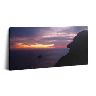 Imprimare tablou canvas 120x60 Cap de piatră