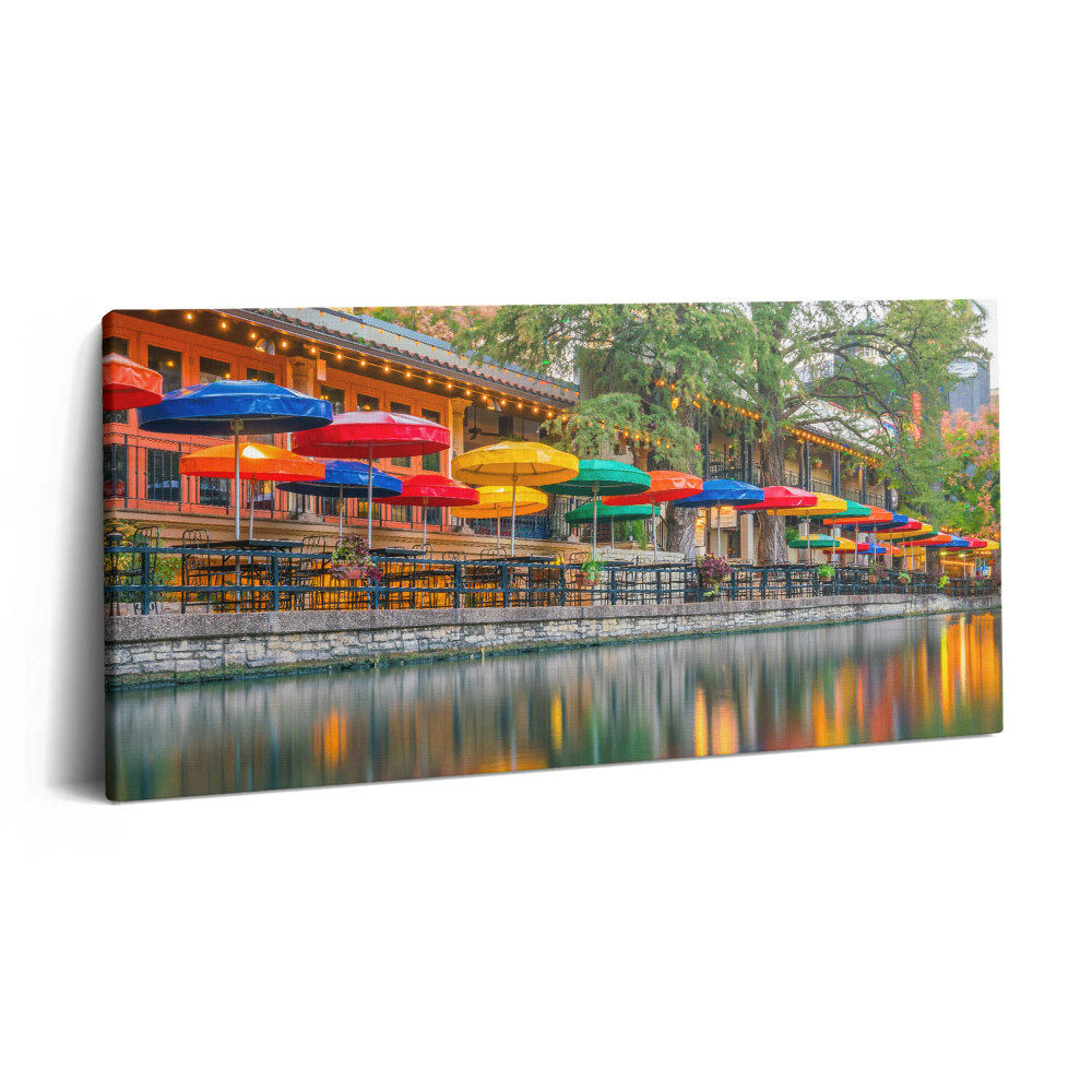 Imprimare tablou canvas 120x60 Râul San Antonio