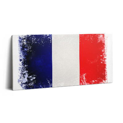 Imprimare tablou canvas 120x60 Drapelul francez