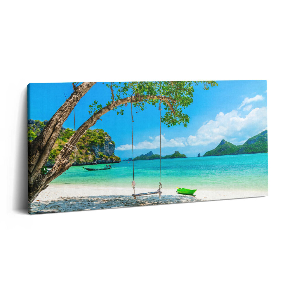 Imprimare tablou canvas 120x60 Insulă însorită din Thailanda