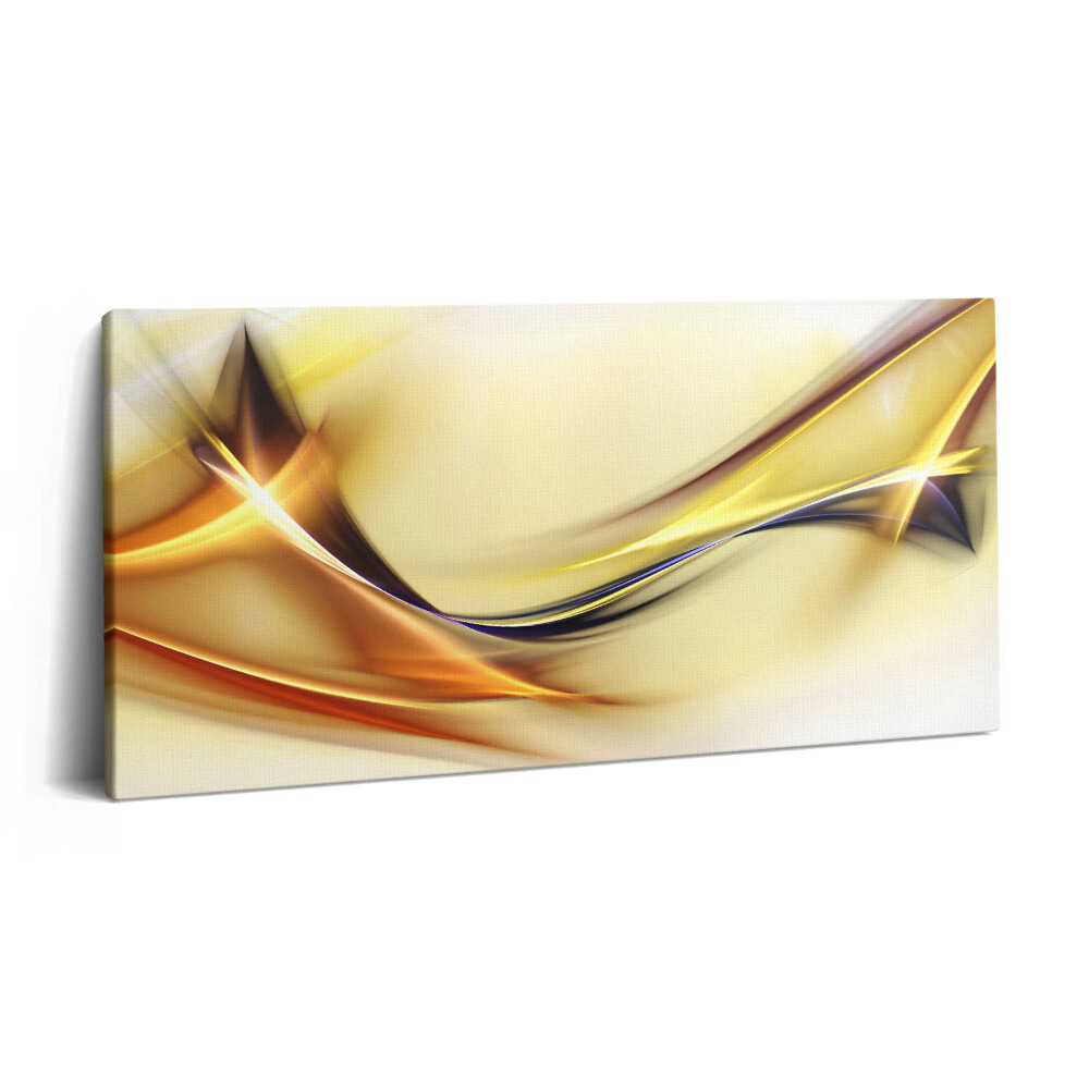 Imprimare tablou canvas 120x60 Abstractizarea undelor de energie