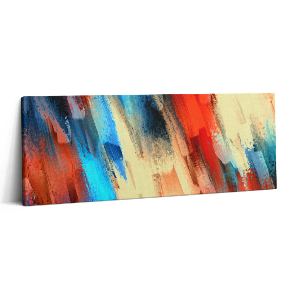 Print pe canvas 125x50 Pictură abstractă în ulei