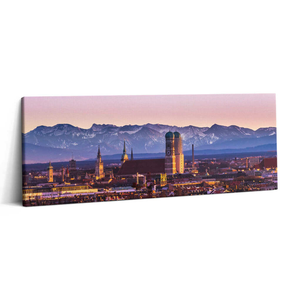 Print pe canvas 125x50 Alpii germani din München