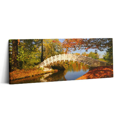 Print pe canvas 125x50 Parcul Woerlitzer în toamna aurie