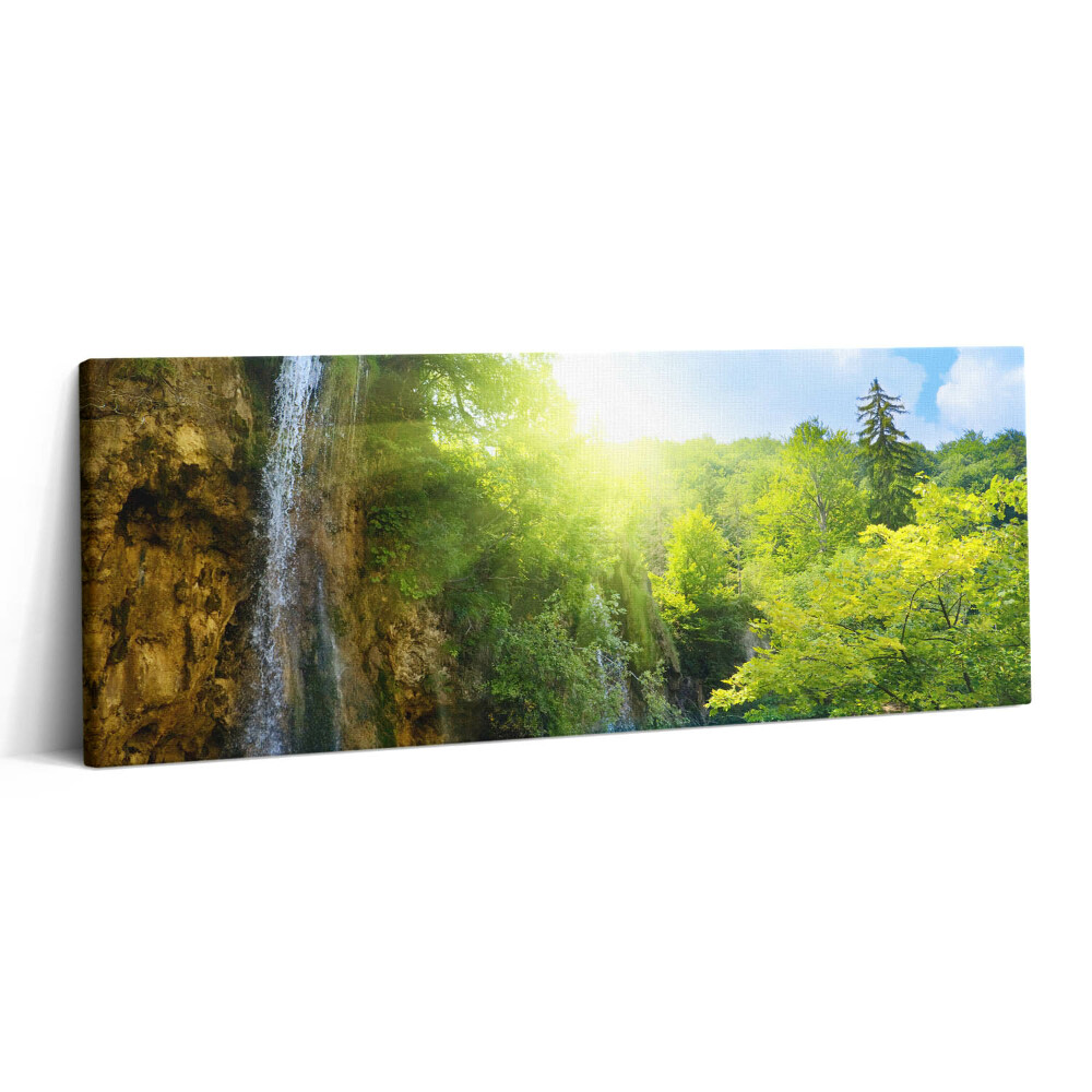 Print pe canvas 125x50 Peisajul Lagunei Albastre