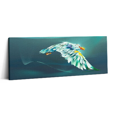 Print pe canvas 125x50 Imaginea unui vultur în zbor