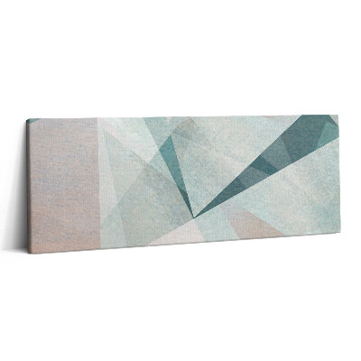Print pe canvas 125x50 Textură triunghi abstractă