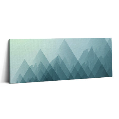 Print pe canvas 125x50 Compoziția geometrică a figurilor