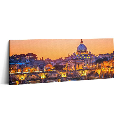Print pe canvas 125x50 Catedrala Sfântul Petru din Roma