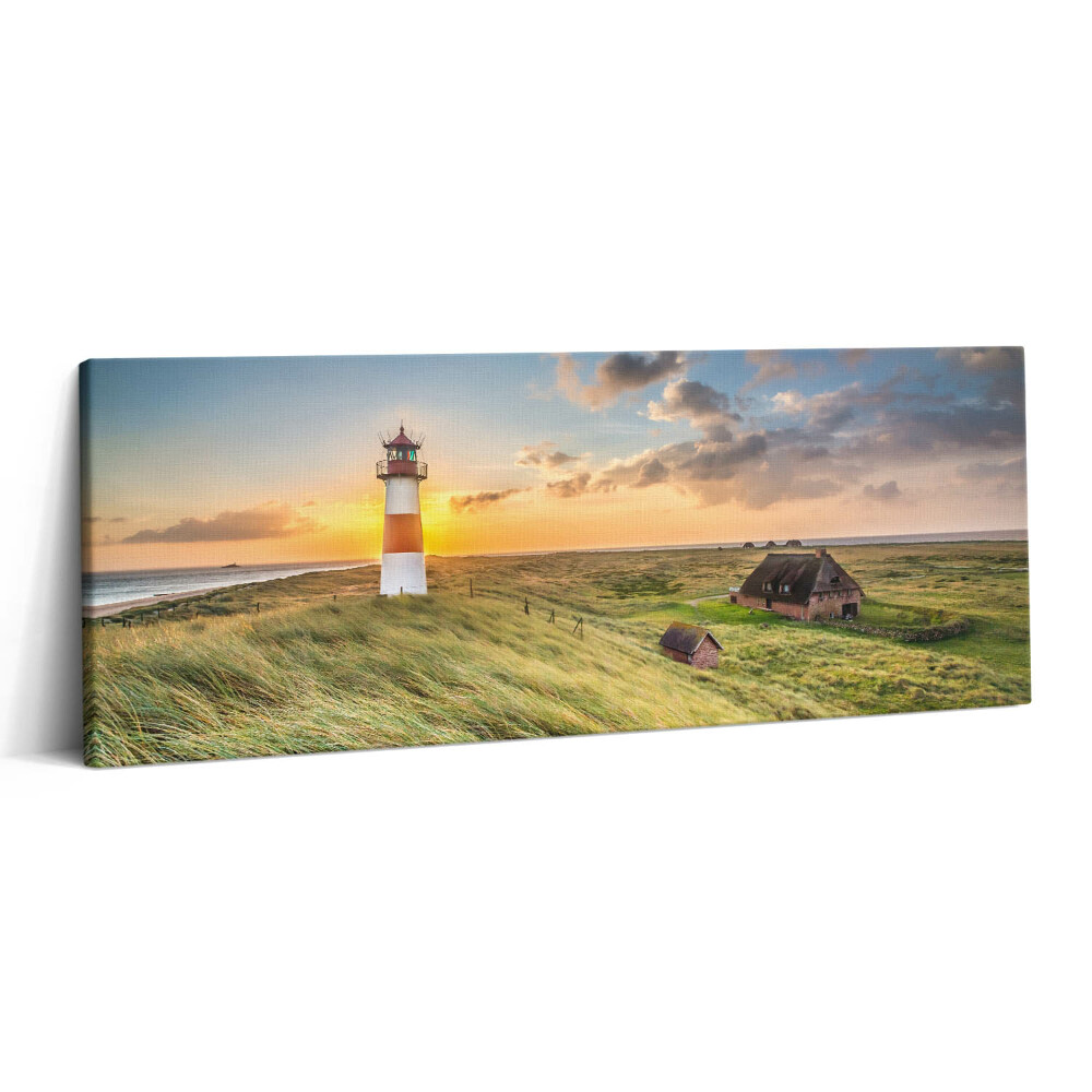 Print pe canvas 125x50 Schimbați farul de pe Sylt