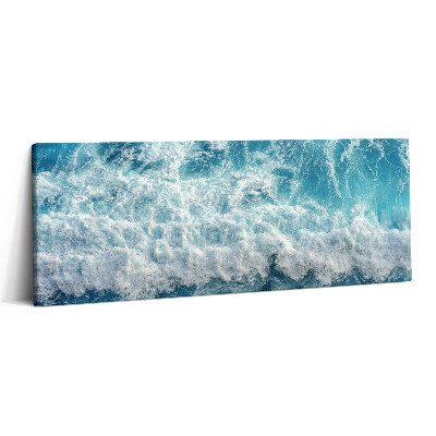 Print pe canvas 125x50 Valurile mării