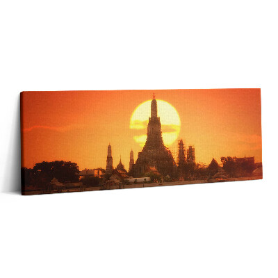 Print pe canvas 125x50 Wat Arun Bangkok Thailanda