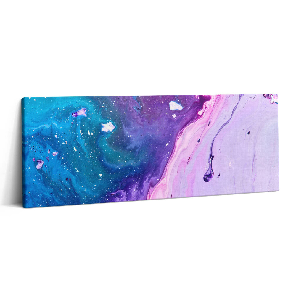 Print pe canvas 125x50 Fundal acrilic cu vopsea