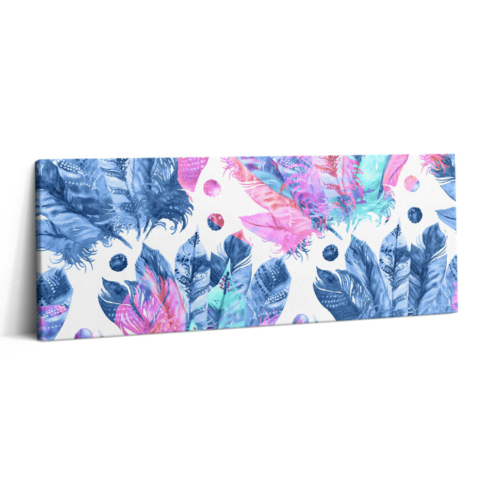 Print pe canvas 125x50 Pene colorate