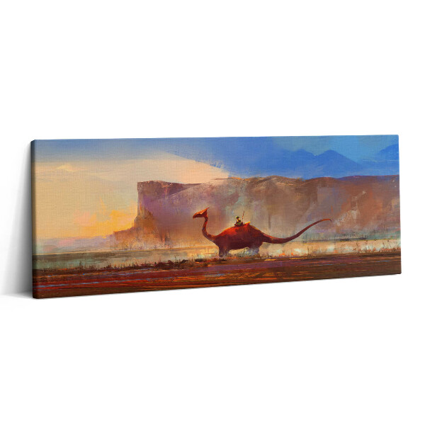 Print pe canvas 125x50 Dinozauri