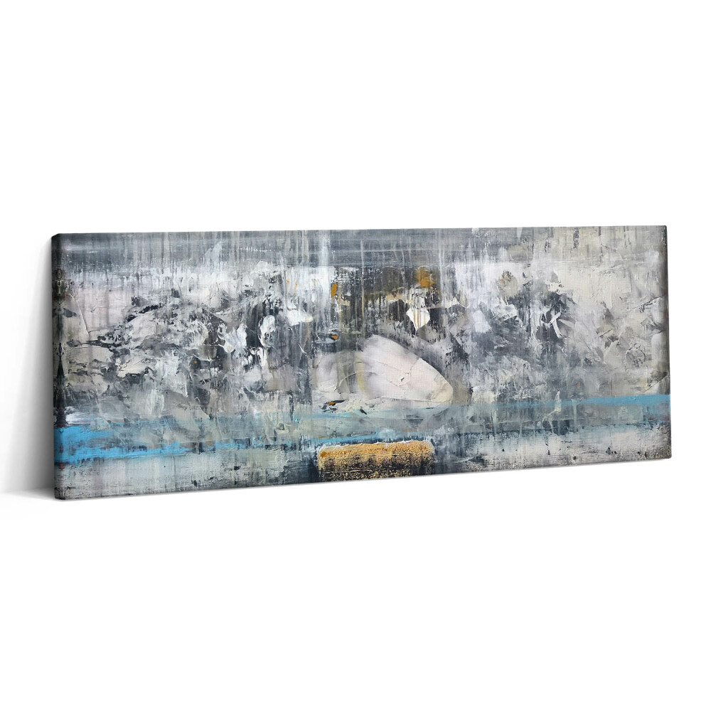 Print pe canvas 125x50 Pictură abstractă contemporană