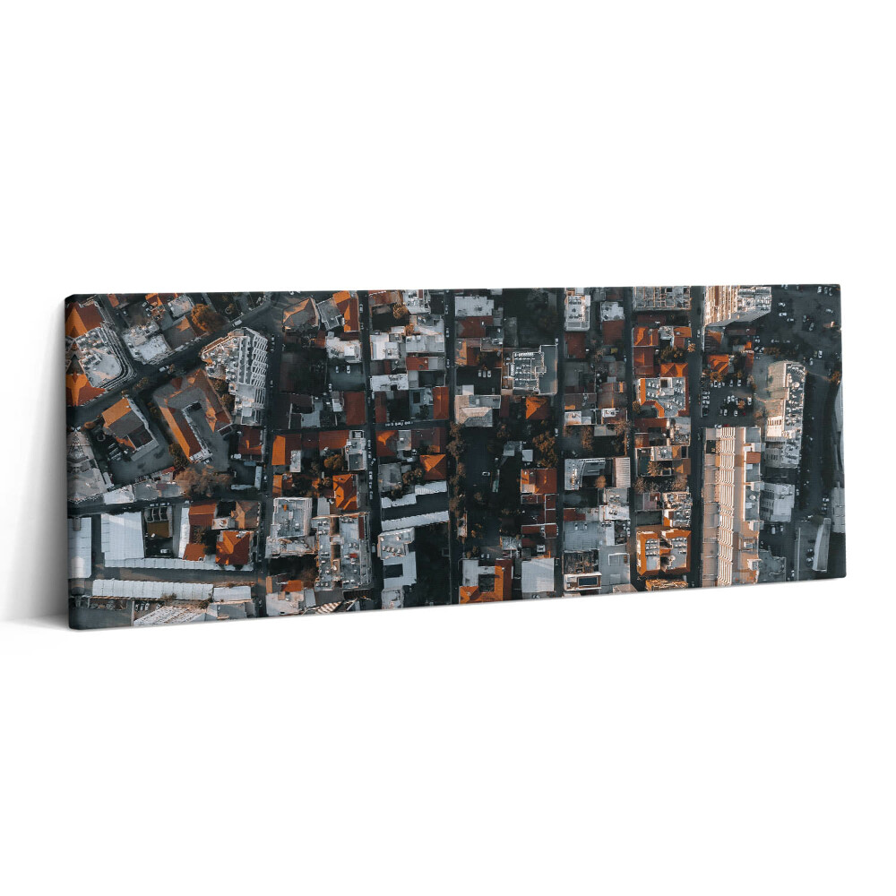 Print pe canvas 125x50 Vedere de sus a orașului Limassol, Cipru