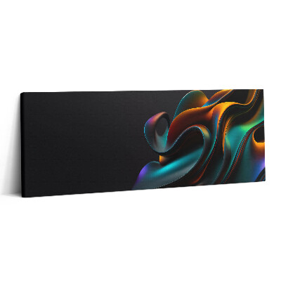 Print pe canvas 125x50 Val futurist abstract