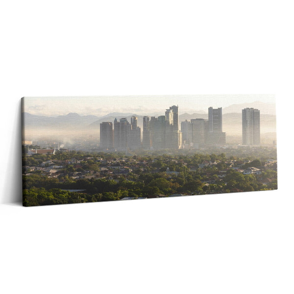 Print pe canvas 125x50 Orașul Quezon, Filipine