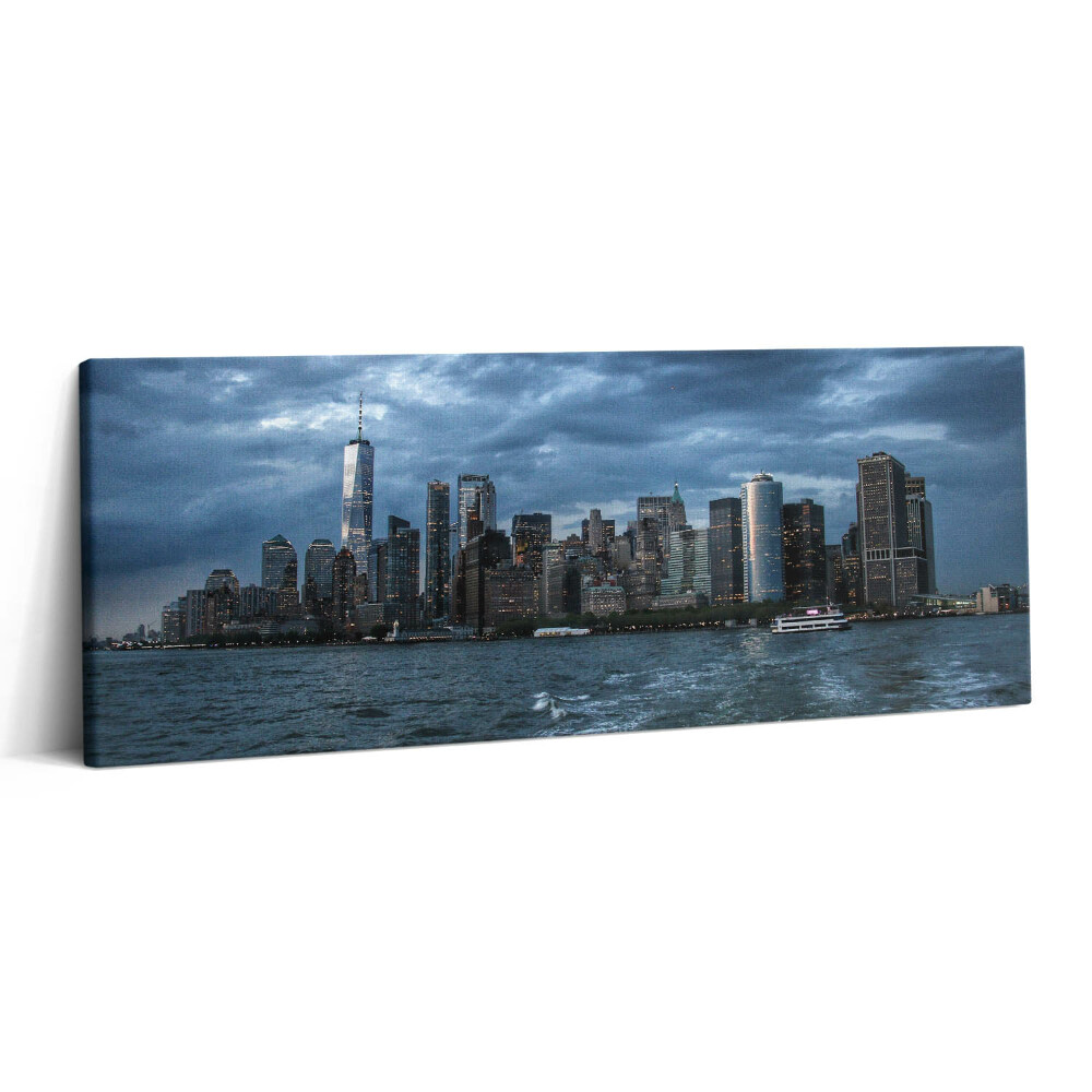 Print pe canvas 125x50 Orizontul New York-ului